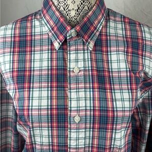 Crown & Ivy Multicolor Plaid Button-Down Shirt